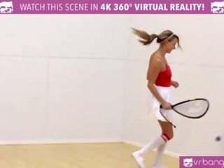 Vr bangers - dillion and pristine scissoring immediately afterwards naked racquetbal