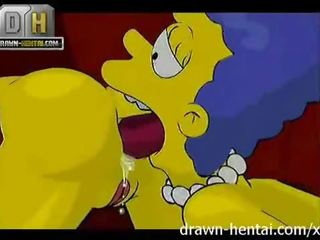 Simpsons skitten film - trekant