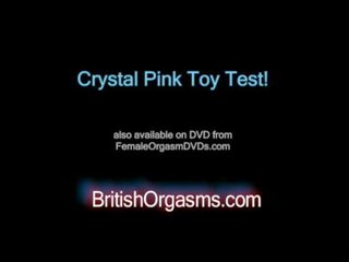 Kristal roza samozadovoljevanje igrače test