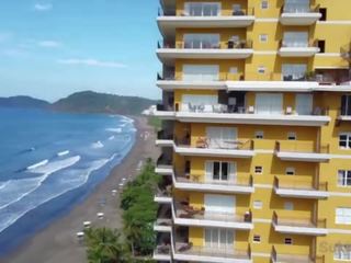 빌어 먹을 에 그만큼 penthouse 발코니 에 jaco 바닷가 costa 코스타리카 &lpar; andy 야만인 & sukisukigirl &rpar;